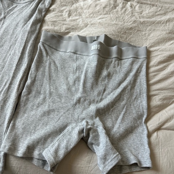 Skims Boxers and Tank Set Women's Gray Intimate Sleepwear Set SKIMS - Picture 3 of 6